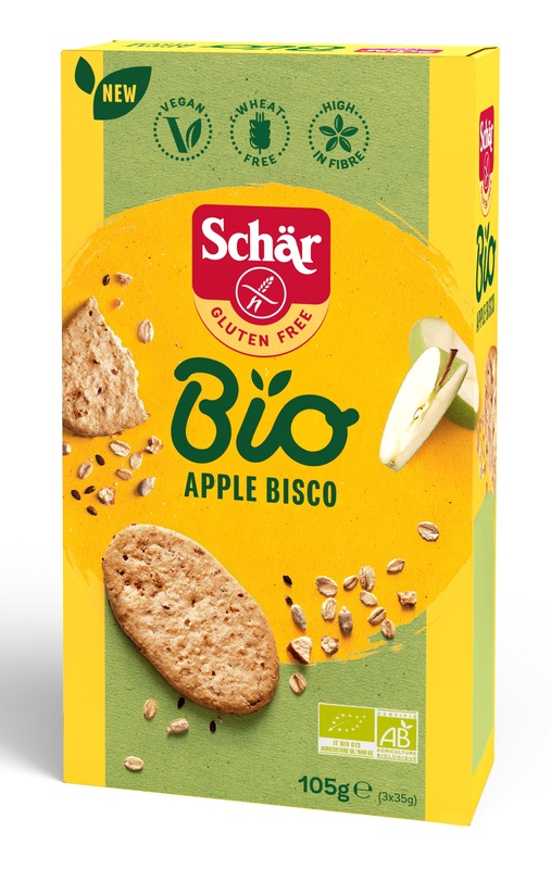 SCHAR BIO APPLE BISCO 105 G - Newepa Srl