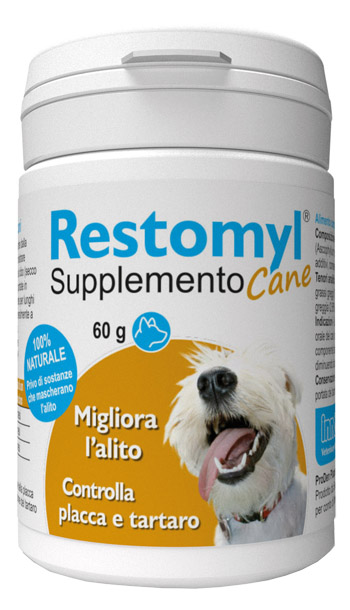 RESTOMYL SUPPLEMENTO CANE FLACONCINO 60 G - Newepa Srl