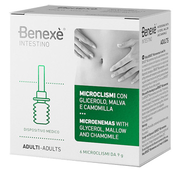 BENEXE' MICROCLISMI ADULTI 6 PEZZI X 9 G FARMACIA - Newepa Srl