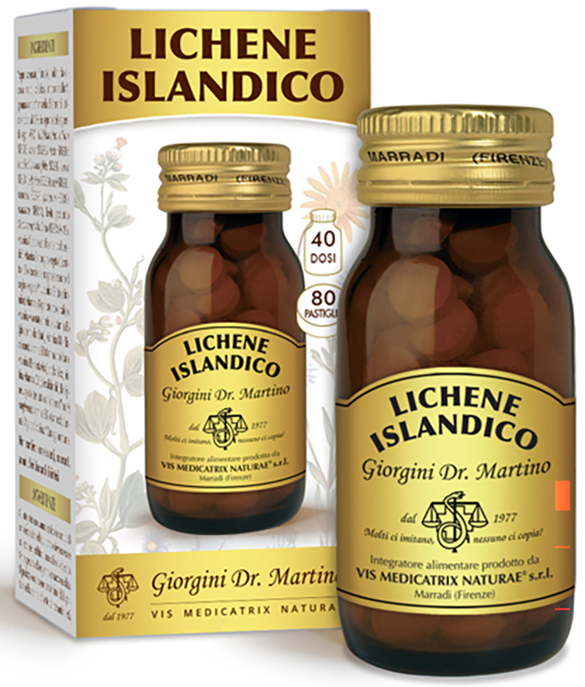 LICHENE ISLANDICO 80 PASTIGLIE - Newepa Srl