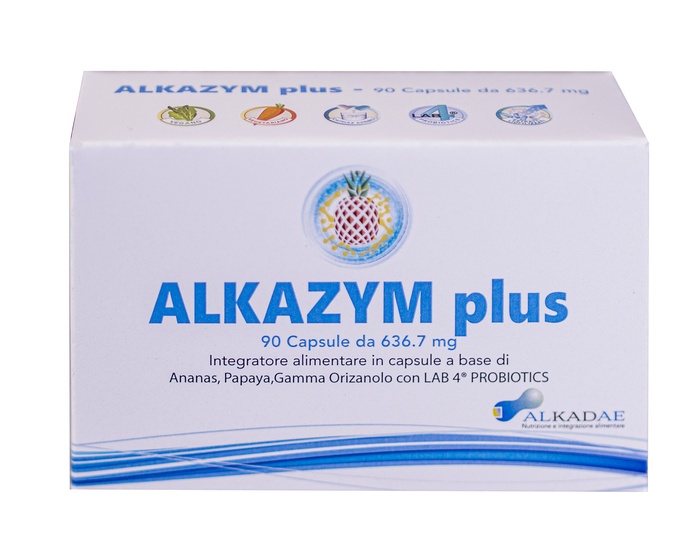 ALKAZYM PLUS 90 CAPSULE - Newepa Srl