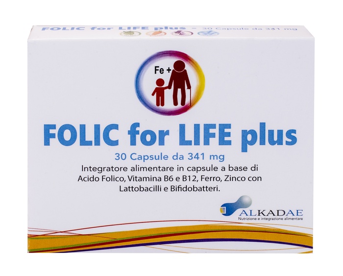 FOLIC FOR LIFE PLUS 30 CAPSULE - Newepa Srl