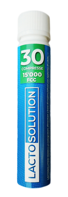 LACTOSOLUTION 15000 30 COMPRESSE - Newepa Srl