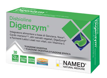 DISBIOLINE DIGENZYM AB 30 COMPRESSE - Newepa Srl