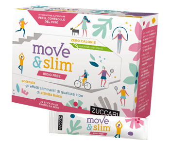 MOVE&SLIM IODIO FREE SCIROPPO 25 STICKPACK 10 ML - Newepa Srl