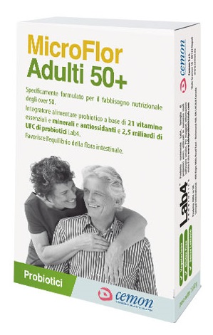 MICROFLOR ADULTI 50+ 30 CAPSULE - Newepa Srl