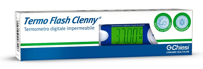 TERMOMETRO CLENNY TERMO FLASH PREDITTIVO 10 SECONDI WATERPROOF - Newepa Srl
