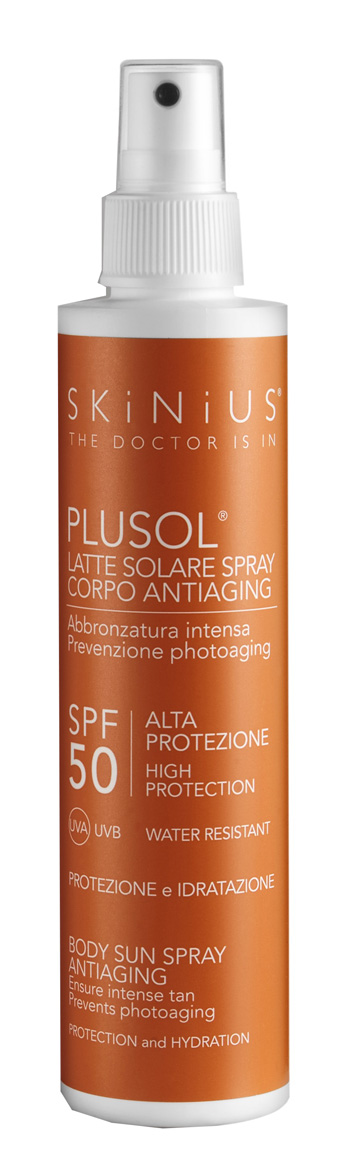 PLUSOL LATTE SOLARE SPF 50 100 ML - Newepa Srl