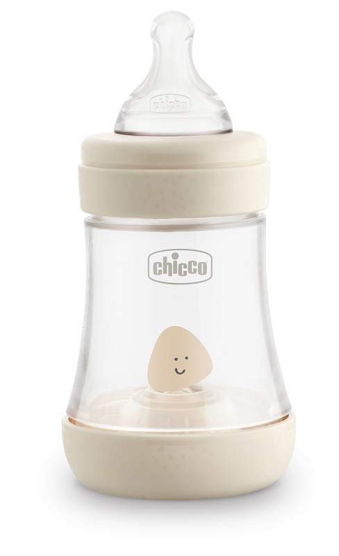 CHICCO BIBERON PERFECT 5 UNISEX 150 ML IN SILICONE 1 FORO - Newepa Srl