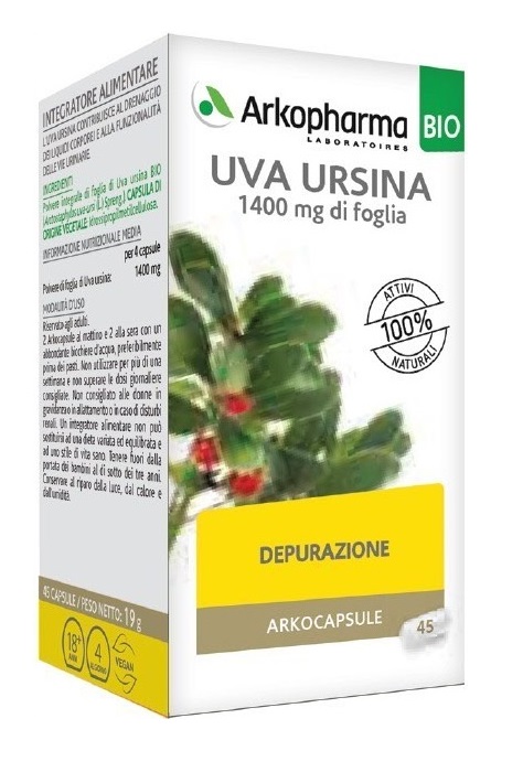 ARKO CAPSULE UVA URSINA BIO 45 CAPSULE - Newepa Srl