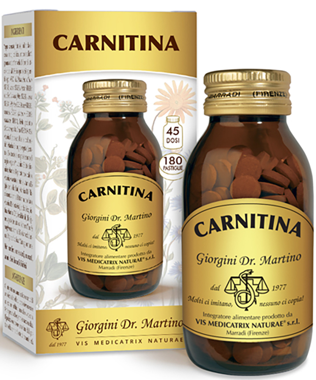 CARNITINA 180 PASTIGLIE - Newepa Srl