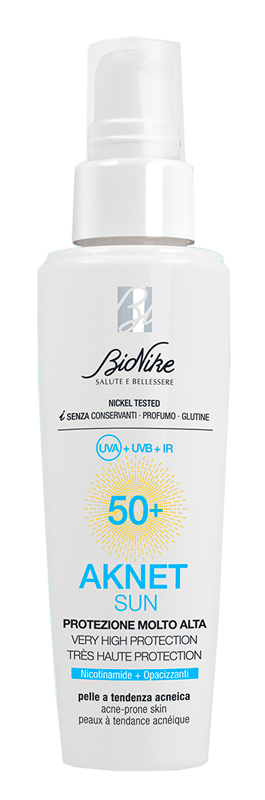 AKNET SUN PROTEZIONE MOLTO ALTA SPF50+ 50 ML - Newepa Srl