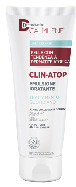 DERMOVITAMINA CALMILENE CLIN-ATOP EMULSIONE IDRATANTE TRATTAMENTO QUOTIDIANO PER PELLE CON TENDENZA A DERMATITE ATOPICA 400 ML - Newepa Srl