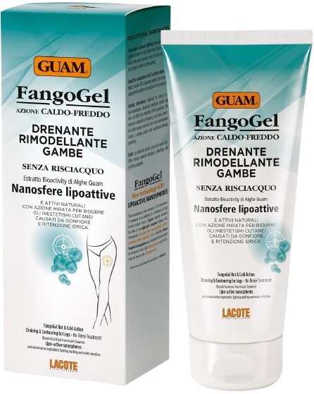 GUAM FANGOGEL DRENANTE RIMODELLANTE GAMBE 200 ML - Newepa Srl