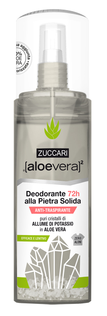 ALOEVERA2 DEODORANTE PIETRA SOLIDA SPRAY 100 ML - Newepa Srl