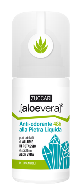 ALOEVERA2 ANTIODORE PIETRA LIQUIDO ROLL ON 50 ML - Newepa Srl