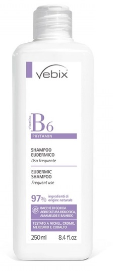 VEBIX PHYTAMIN SHAMPOO USO QUOTIDIANO EUDERMICO 250 ML - Newepa Srl