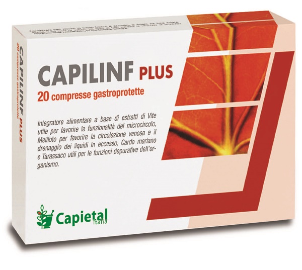 CAPILINF PLUS 20 COMPRESSE - Newepa Srl