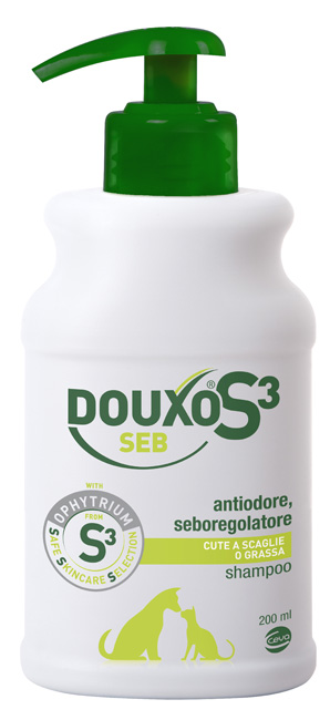DOUXO S3 SEB SHAMPOO FLACONE 200 ML - Newepa Srl