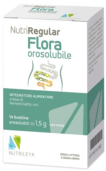 NUTRIREGULAR FLORA 14 BUSTINE OROSOLUBILI - Newepa Srl