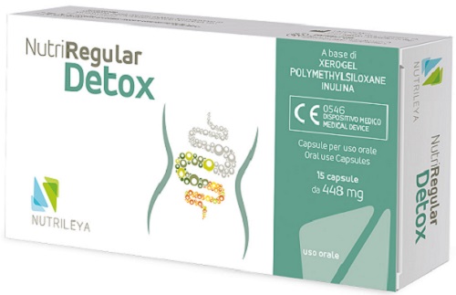 NUTRIREGULAR DETOX 15 CAPSULE - Newepa Srl