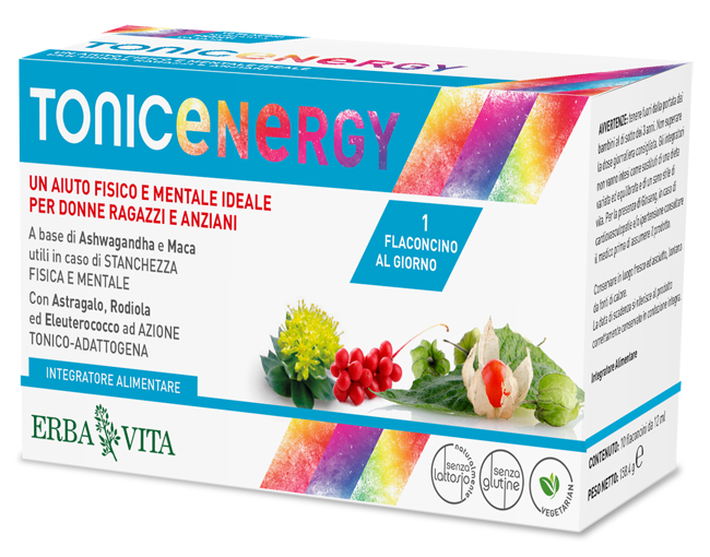 TONIC ENERGY 10 FLACONCINI DA 12 ML - Newepa Srl
