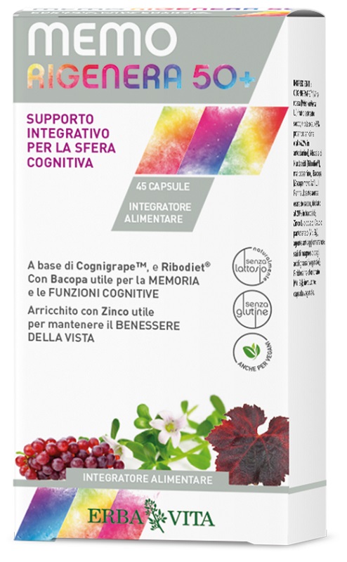 MEMO RIGENERA 50+ 45 CAPSULE - Newepa Srl