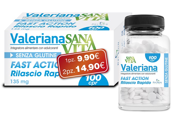 SANAVITA VALERIANA 100 COMPRESSE - Newepa Srl