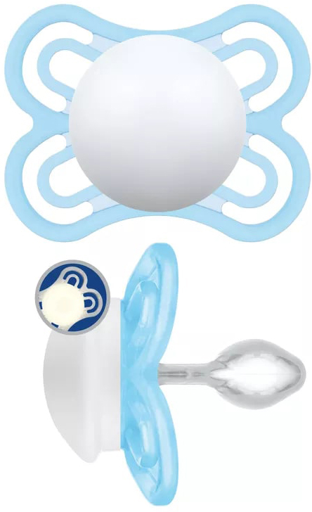 MAM SUCCHIETTO PERFECT 2-6 MESI SILICONE SINGLE BOX MASCHIO - Newepa Srl