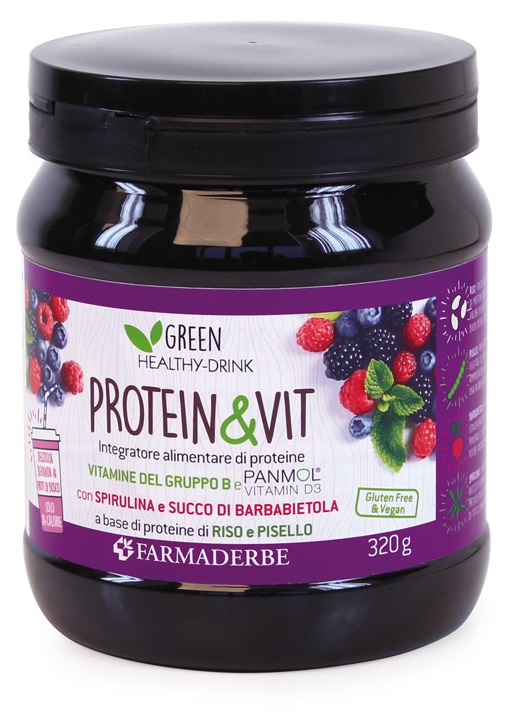 PROTEIN & VIT FRUTTI DI BOSCO 320 G - Newepa Srl