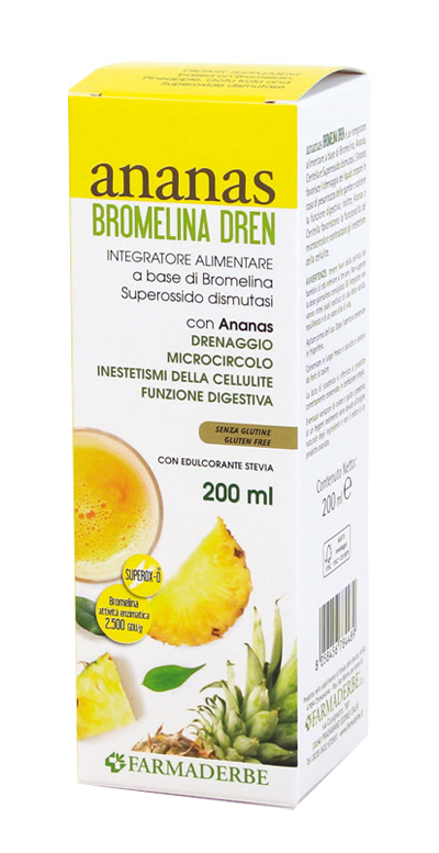 ANANAS BROMELINA DREN 200 ML - Newepa Srl