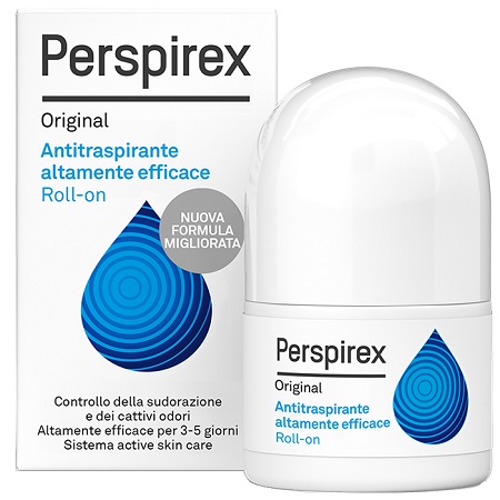 PERSPIREX ORIGINAL ANTITRASPIRANTE ROLL-ON DEODORANTE NUOVA FORMULA 20 ML - Newepa Srl