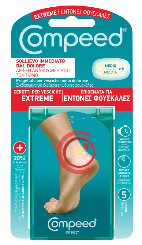 COMPEED CEROTTI PER VESCICHE EXTREME 5 PEZZI - Newepa Srl