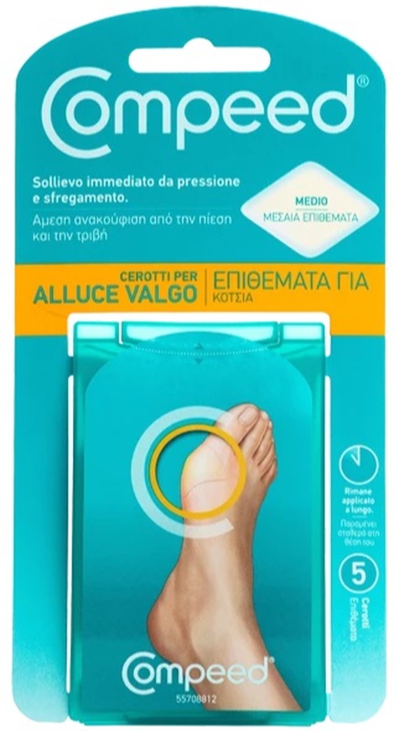 COMPEED CEROTTI PER ALLUCE VALGO 5 PEZZI - Newepa Srl