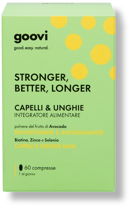 GOOVI CAPELLI&UNGHIE 60 COMPRESSE - Newepa Srl