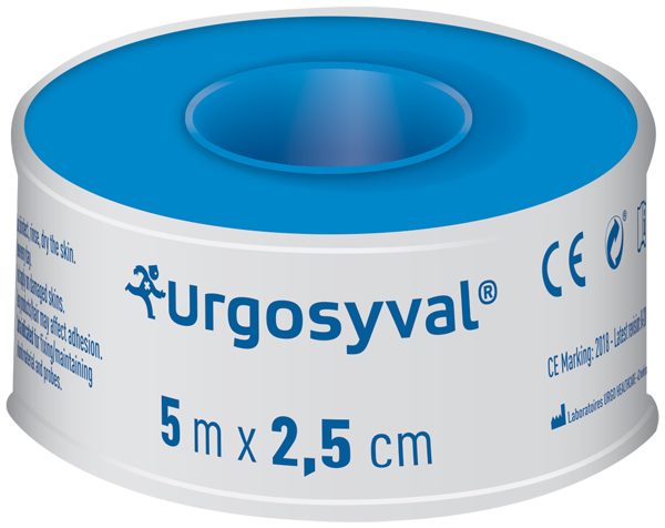 CEROTTO IN ROCCHETTO URGO URGOSYVAL 5 M X 2,5 CM - Newepa Srl