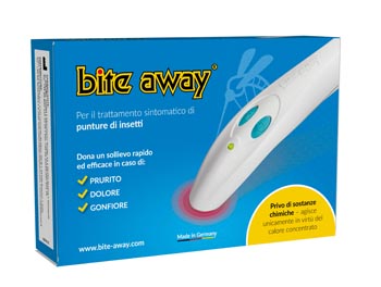 BITE AWAY DISPOSITIVO ELETTRONICO PER IL TRATTAMENTO DELLE PUNTURE DI INSETTI - Newepa Srl