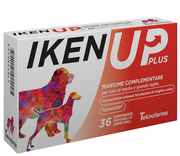 IKEN UP PLUS CANI MEDIA GRANDE TAGLIA SCATOLA 36 COMPRESSE - Newepa Srl