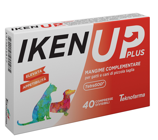 IKEN UP PLUS CANI GATTI PICCOLA TAGLIA SCATOLA 40 COMPRESSE - Newepa Srl