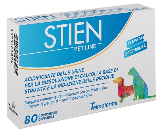 STIEN PET LINE GATTI/CANI PICCOLA TAGLIA 80 COMPRESSE DIVISIBILI - Newepa Srl