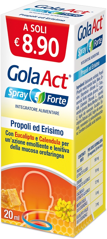 GOLA ACT SPRAY FORTE 20 ML - Newepa Srl