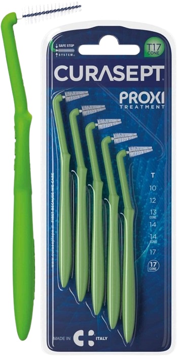 CURASEPT PROXI ANGLE P09 VERDE CHIARO/LIGHT GREEN 5 PEZZI - Newepa Srl
