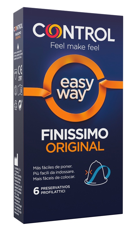 PROFILATTICO CONTROL EASY WAY FINISSIMO ORIGINAL 6 PEZZI - Newepa Srl