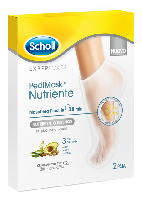 SCHOLL EXPERTCARE PEDIMASK NUTRIENTE 3 OILS COMPLEX - Newepa Srl