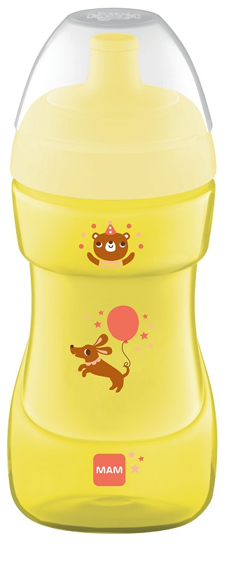 MAM TAZZA SPORTS 330 ML 12+ BECCUCCIO RIGIDO NEUTRO - Newepa Srl