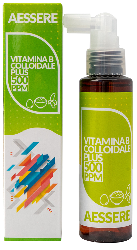 VITAMINA B COLLOIDALE PLUS SPRAY 500PPM 100 ML - Newepa Srl