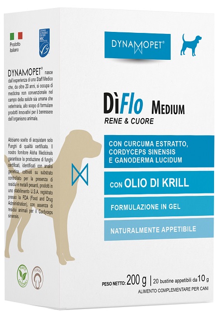 DIFLO MEDIUM PER CANI 20 BUSTINE APPETIBILI DA 10 G - Newepa Srl