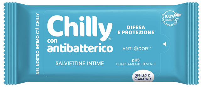 CHILLY SALVIETTE INTIME ANTIBATTERICHE 12 PEZZI - Newepa Srl