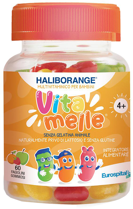 HALIBORANGE VITAMELLE 60 JELLY BEANS DA 1,44 G - Newepa Srl