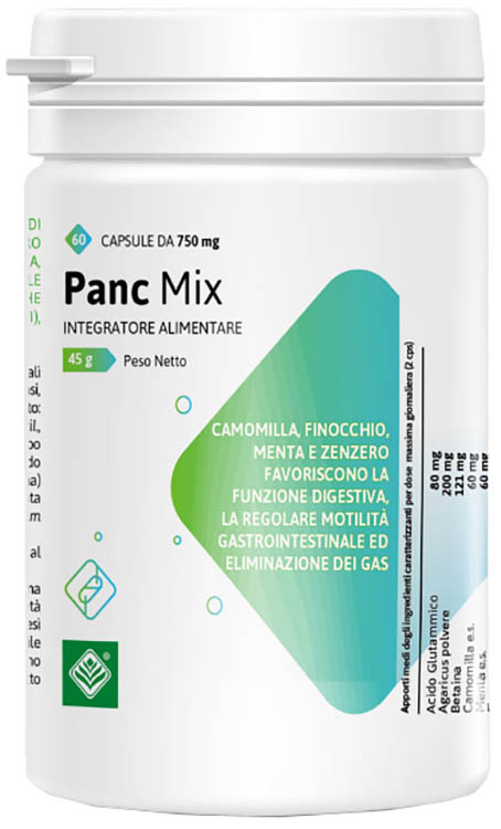 PANC MIX 60 CAPSULE DA 750 MG - Newepa Srl